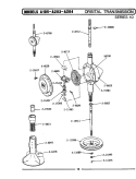 ORBITAL TRANSMISSION (SERIES 10) Diagram and Parts List for A105  Maytag Washer