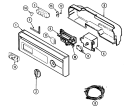 Part Location Diagram of 913152 Whirlpool BUTTON, SUPER SCRUB NLA