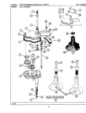 TRANSMISSION (HELICAL DRIVE) Diagram and Parts List for A104  Maytag Washer