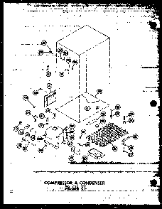 Section 16 Diagram and Parts List for TD20W-P60303-62W  Amana Refrigerator
