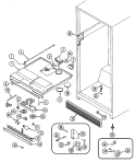 Part Location Diagram of 70078-5 Whirlpool *NLA*PLUG, BUTTON (WHT)