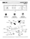 Part Location Diagram of 215164 Whirlpool Knob Cap - Brown