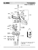 TRANSMISSION Diagram and Parts List for A112  Maytag Washer