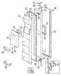 Part Location Diagram of 70024-10 Whirlpool GASKET- FR