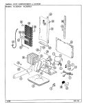 UNIT COMPARTMENT & SYSTEM Diagram and Parts List for RC203PDA DS10A Magic Chef Refrigerator