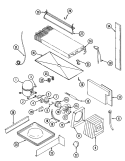 Part Location Diagram of 61001136 Whirlpool COVER