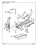 OPTIONAL ICE MAKER KIT Diagram and Parts List for RB194RV DG68A Magic Chef Refrigerator