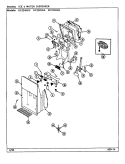 ICE & WATER DISPENSER Diagram and Parts List for RC224RDV DS36A Amana Refrigerator