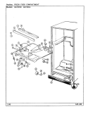 FRESH FOOD COMPARTMENT Diagram and Parts List for RB173PA DG35A Magic Chef Refrigerator