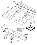 Part Location Diagram of 5170P184-60 Whirlpool HARNESS, RELAY