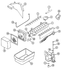 Part Location Diagram of 61001020 Whirlpool VALVE- WAT