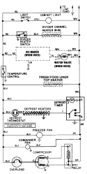 WIRING INFORMATION Diagram and Parts List for GT21X93A DF84A Admiral Refrigerator