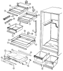 Part Location Diagram of 61001478 Whirlpool DISCONTINUED