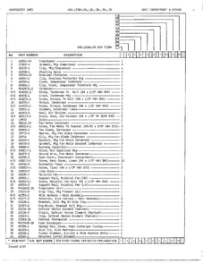 Unit Compartment And System Page 2 Diagram and Parts List for 19584A  Admiral Refrigerator