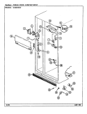 Part Location Diagram of 57282-1 Whirlpool RETAINER