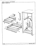 SHELVES & ACCESSORIES Diagram and Parts List for RB21KW4AF CG81A Magic Chef Refrigerator