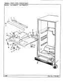 Part Location Diagram of 69130-2 Whirlpool NLATOP, F.F. COMPARTMENT