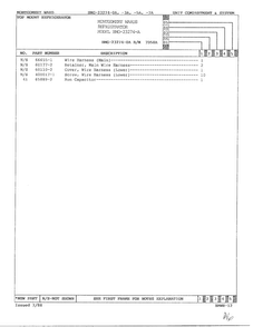 Unit Compartment And System Page 3 Diagram and Parts List for 23274A  Admiral Refrigerator