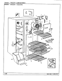 FREEZER COMPARTMENT Diagram and Parts List for CNS22V8A BR17B Admiral Refrigerator