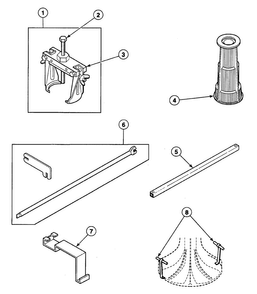 Tools 2 Diagram and Parts List for SWT621LD  Speed Queen Washer