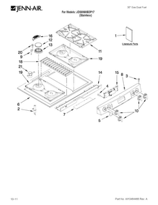 Part Location Diagram of 8101P698-60 Whirlpool INSTALLATION, INSTRUCTIONS
