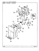 ICE & WATER DISPENSER Diagram and Parts List for RCE244RDA DS86A Admiral Refrigerator