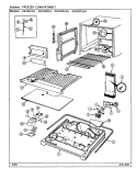 Part Location Diagram of 68136-51 Whirlpool TRIM, FRZ. SHELF