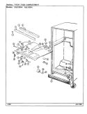 FRESH FOOD COMPARTMENT Diagram and Parts List for RBE193PA DG63A Amana Refrigerator