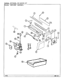 OPTIONAL ICE MAKER KIT Diagram and Parts List for RBE193PW DG62A Maytag Refrigerator