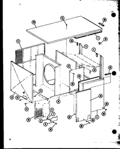 Part Location Diagram of D5435222 Maytag BASE PAN Assembly