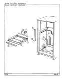 SHELVES & ACCESSORIES Diagram and Parts List for RBE214RFV DD53A Admiral Refrigerator
