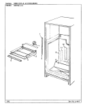 SHELVES & ACCESSORIES Diagram and Parts List for RB21KN-4A BG71C Magic Chef Refrigerator