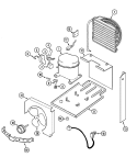 Part Location Diagram of 400002-1 Maytag SUB 405008-103