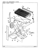 UNIT COMPARTMENT & SYSTEM Diagram and Parts List for RB234RA DD94A Magic Chef Refrigerator