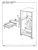 SHELVES & ACCESSORIES Diagram and Parts List for RB234RA DD94A Magic Chef Refrigerator