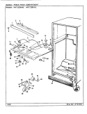 FRESH FOOD COMPARTMENT Diagram and Parts List for NNTI239KAC CC92A Admiral Refrigerator