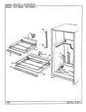 SHELVES & ACCESSORIES Diagram and Parts List for NNTI239KAC CC92A Admiral Refrigerator