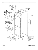 Part Location Diagram of 69030-3-WW Whirlpool Panel, f.f. door (wht