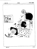 SYSTEM & CHASSIS Diagram and Parts List for DH23D5GA- 5F44A Maytag Dehumidifier