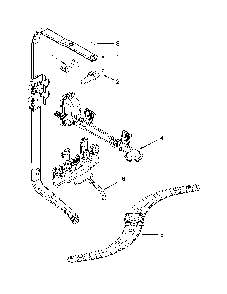 Upper Wash And Rinse Parts Diagram and Parts List for 66512769K314  Kenmore Dishwasher