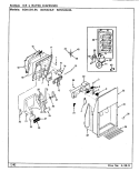 ICE & WATER DISPENSER Diagram and Parts List for BDNS24L9A CN92A Admiral Refrigerator