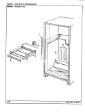 SHELVES & ACCESSORIES Diagram and Parts List for RB19KN-4A CG64A Magic Chef Refrigerator