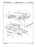 Part Location Diagram of 68583-2 Whirlpool TRIM, FRUIT/VEG. HANDLE