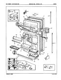 Part Location Diagram of 68402-3 Whirlpool NLAHANDLE, EXTRUDED