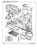 Part Location Diagram of 68221-421 Whirlpool Crisper Drawer
