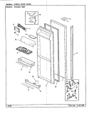 Part Location Diagram of 68658-5 Whirlpool NLAHANDLE