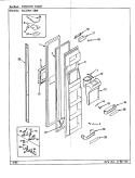 Part Location Diagram of 68658-6 Whirlpool NLAHANDLE
