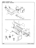 ICE MAKER & BIN Diagram and Parts List for CDNS20V8A CR08A Admiral Refrigerator