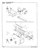 ICE MAKER & BIN Diagram and Parts List for RC20LA-3BW BS08A Amana Refrigerator