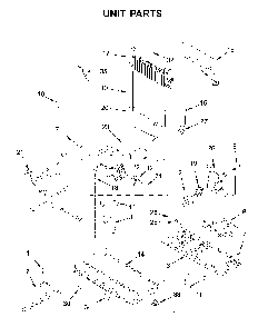 Unit Parts Diagram and Parts List for 59669319011  Kenmore Refrigerator